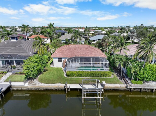 House, Multiple Beds (Seaside waterfront home with heated p) | Exterior