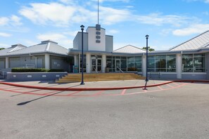 House, Multiple Beds (Beachy waterfront home with heated po) | Exterior