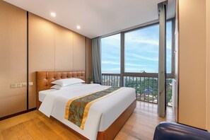 Superior Double Room, 1 Queen Bed, City View | View from room