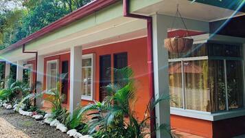 Fassade der Unterkunft