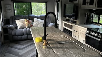Microwave, oven, stovetop
