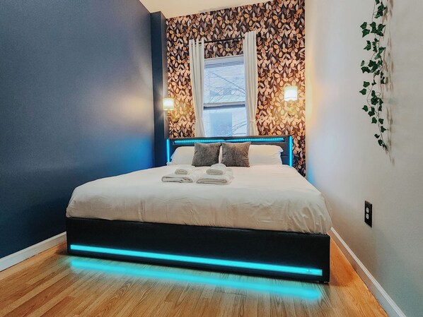 2 Schlafzimmer, Bügeleisen/Bügelbrett, kostenloses WLAN, Bettwäsche