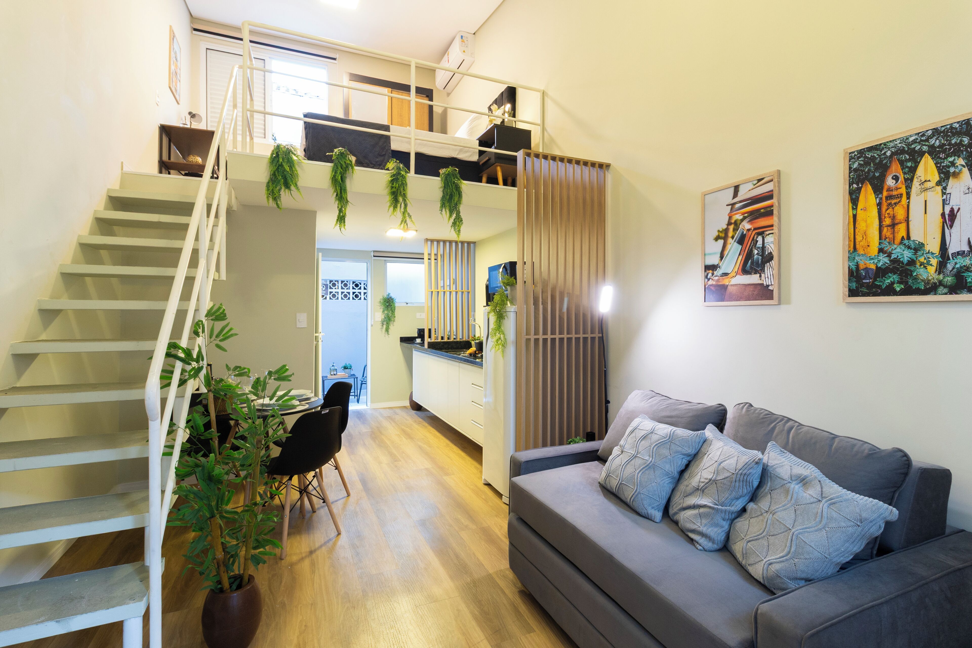 Comfort Apartment | Living area | 43-inch Smart TV with digital channels