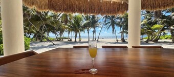 Oceanfront Villa: Casona Palms on Private  Beachfront