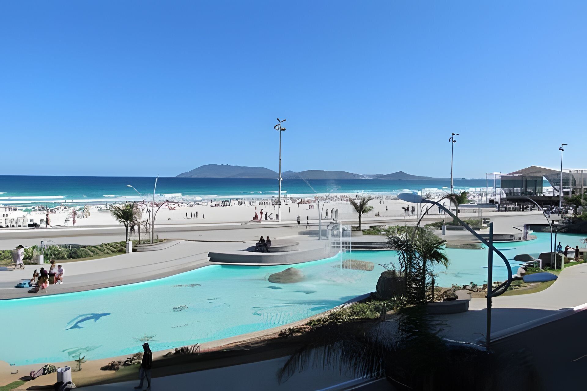 Leilighet – deluxe, lanai, sjøutsikt | Strand | På stranden og hvit sand