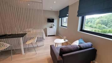 1 chambre, fer et planche Ă  repasser, Wi-Fi gratuit, draps fournis