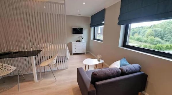1 habitación, tabla de planchar con plancha, wifi gratis y ropa de cama 