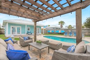 Alberca al aire libre 