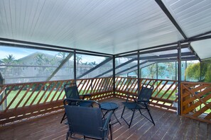 House, Multiple Beds (Seashell Blue) | Terrace/patio
