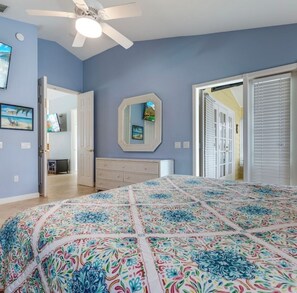 3 bedrooms, iron/ironing board, WiFi, bed sheets