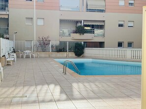 Pool - Golfe-Juan Gem. Serein 2 bedroom apartment with pool and close to the beach (Vallauris)