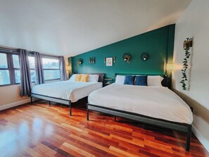 5 chambres, fer et planche à repasser, Wi-Fi gratuit, draps fournis