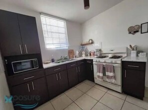 Microwave, oven, stovetop