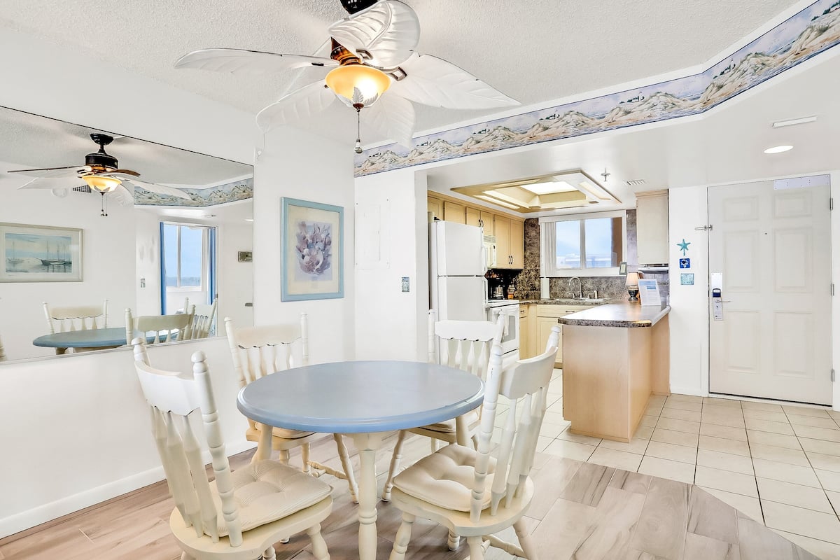 Condo, Multiple Beds, Balcony, Ocean View (NSB Oceania 509) | 2 bedrooms, individually decorated, individually furnished, bed sheets