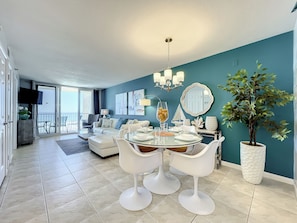 Condo, Multiple Beds, Balcony, Ocean View (Oceania Beach Club 303) | Dining - Oceania Beach Club (New Smyrna Beach)