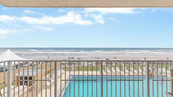 Condo, Multiple Beds, Balcony, Ocean View (Oceania Beach Club 206) | Pool