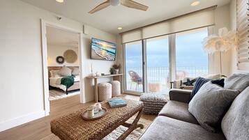 Condo, Multiple Beds, Balcony (Oceania Beach Club 201) | Living area