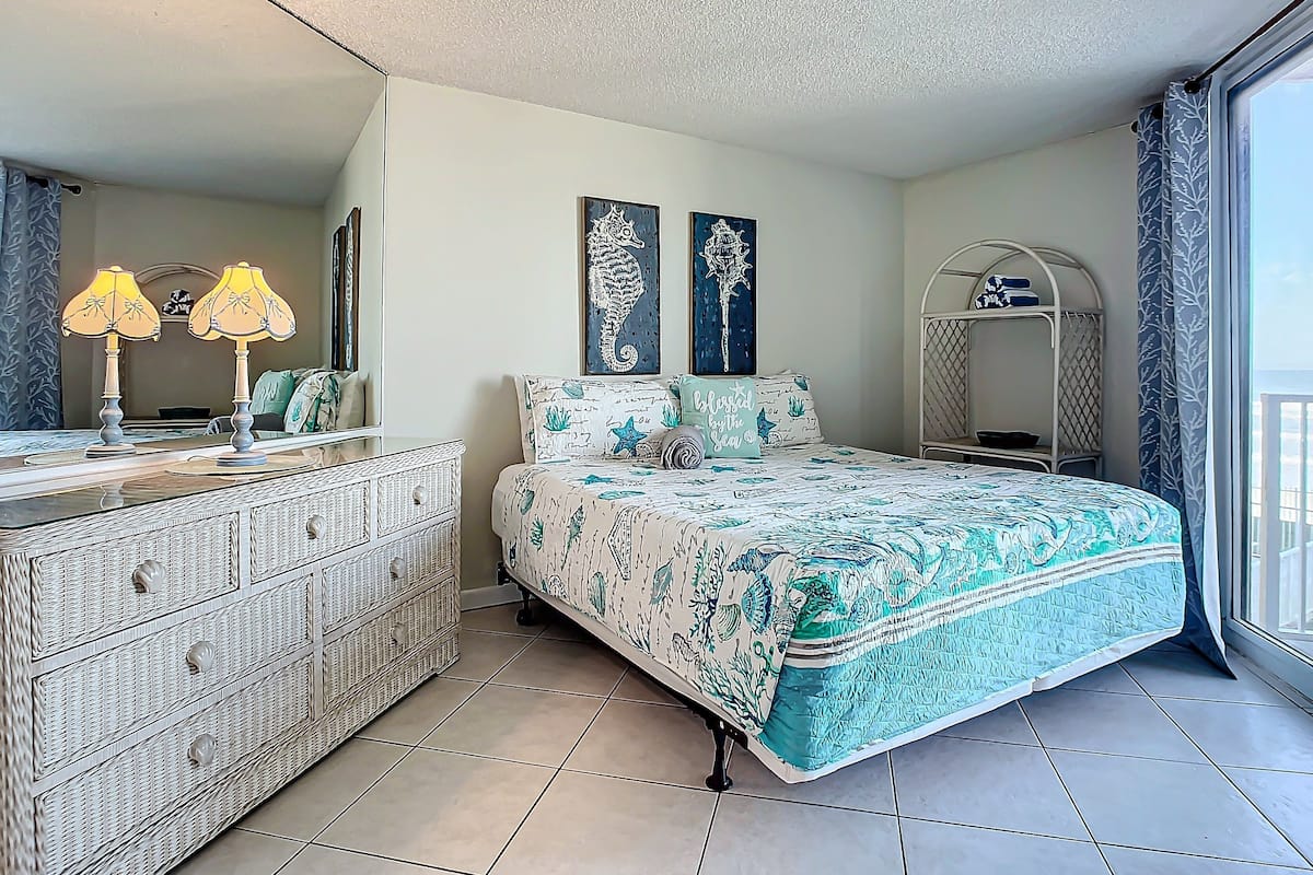Condo, Multiple Beds, Balcony, Ocean View (Oceania Beach Club 203) | 2 bedrooms, individually decorated, individually furnished, bed sheets