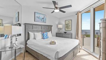 Condo, Multiple Beds, Balcony, Ocean View (Oceania Beach Club 101) | 2 bedrooms, individually decorated, individually furnished, bed sheets