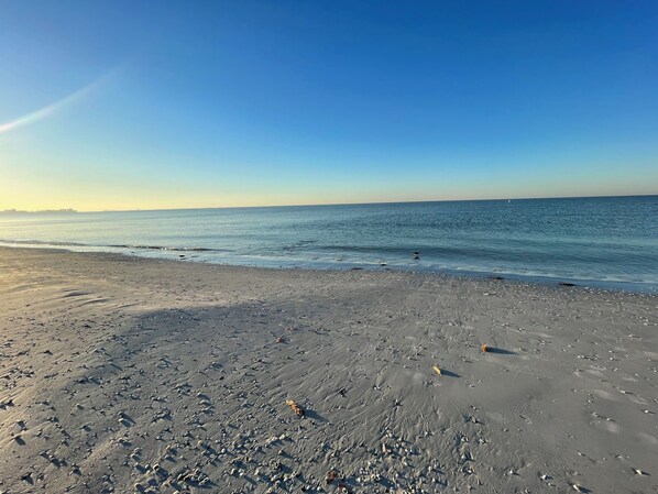Sun loungers, beach towels