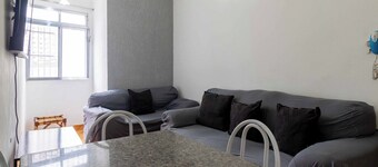 Apto Pet-friendly a 400m da Praia do Boqueir o