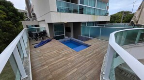 Comfort Apartment, City View | Veranda - Flat Nixxus 17 a passos da praia byLP (Ipojuca)