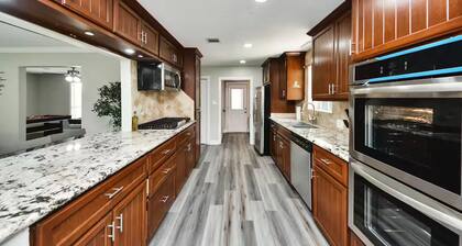 Updated 4-BR Family Retreat + Big Yard in Quiet Conroe Neighborhood