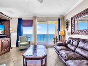 Condo, Multiple Beds (Treasure Island 1804) | Living area - Treasure Island 1804 (Panama City Beach)