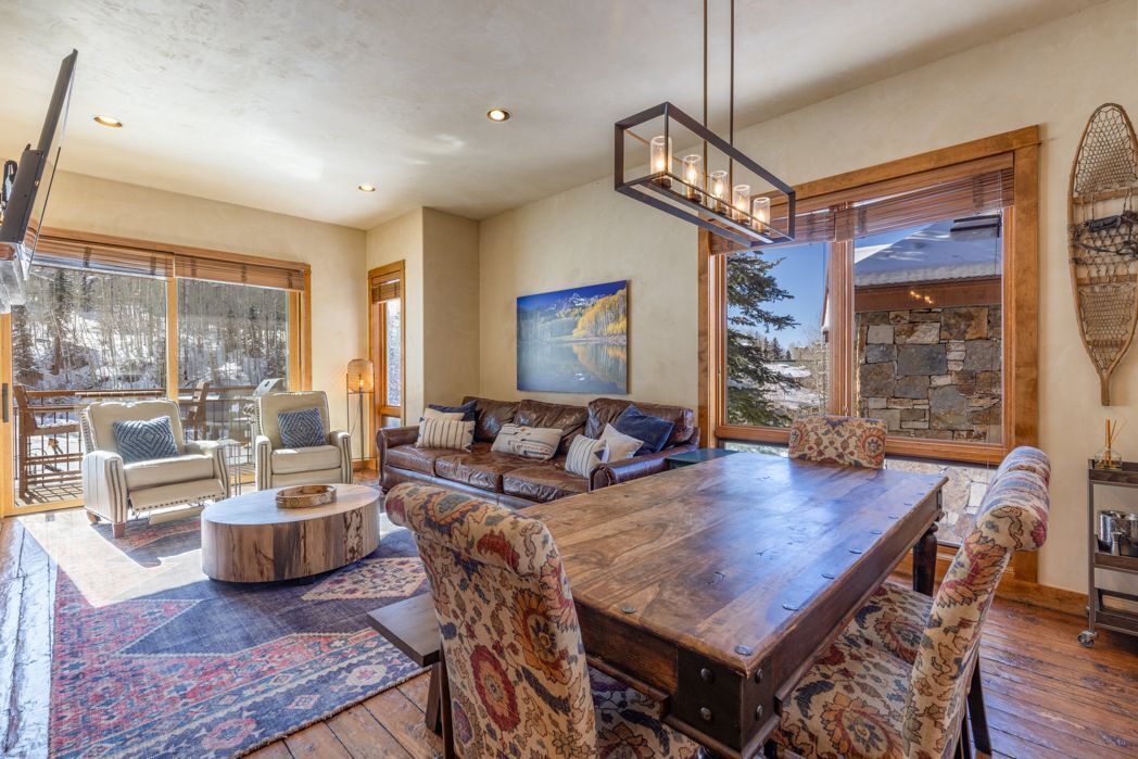 TV, fireplace, books