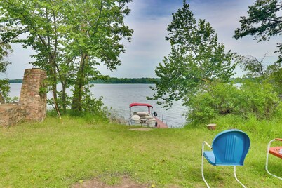 Pet-Friendly Lakeside Cabin w/ Dock & Fire Pit