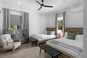 5 habitaciones y caja de seguridad en la habitación