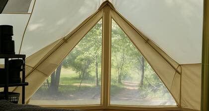 Secret Sycamoreâ Private Stargazing Glamping Tent with Fire Pit & Open Skies
