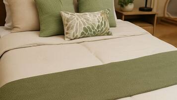 1 bedroom, WiFi, bed sheets, wheelchair access