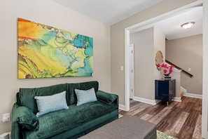 Smart TV, books - Stylish & Spacious New Build | King Beds + Private Patio | Sleeps 8 (Taylors)
