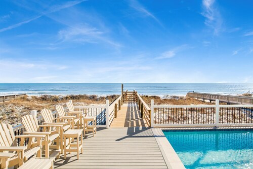 Lux Beachhome | 11BR | Sleeps 36 | Pool | Movies