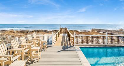 Lux Beachhome | 11BR | Sleeps 36 | Pool | Movies