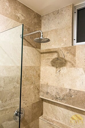 Hair dryer, towels - NHOA 103B Lux 1BR Condo Pool access in Aldea Zama (Tulum)