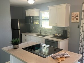 Microondas, horno, placa de cocina, lavavajillas