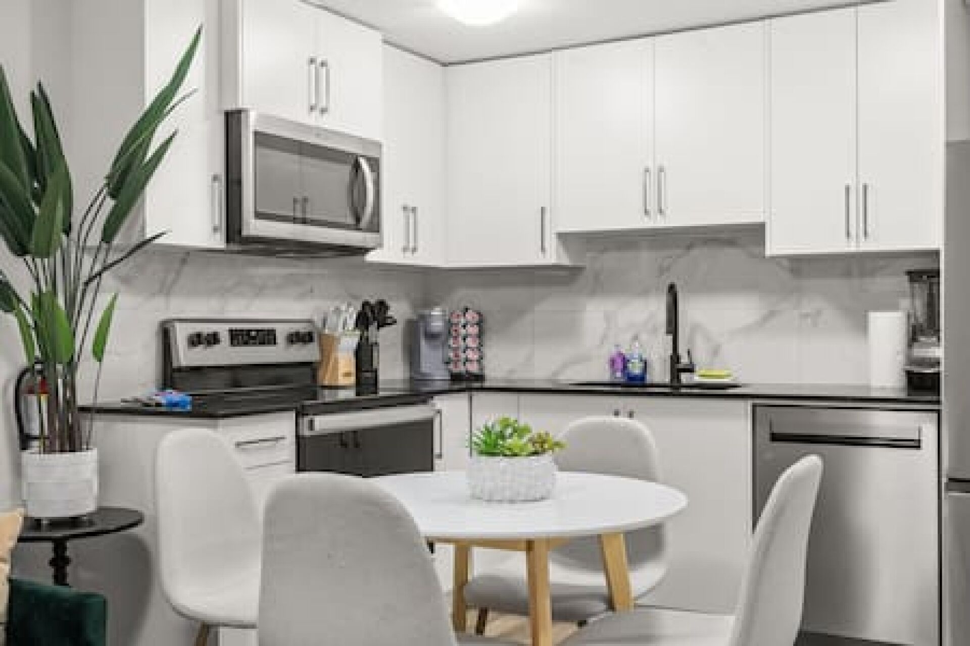 Micro-ondes, four, plaque de cuisson, lave-vaisselle