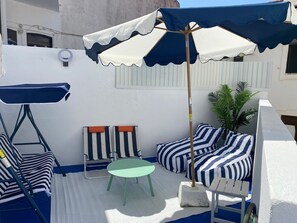 Terrace/patio - Blue Beach Home with Terrace (Albufeira)