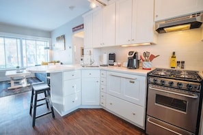 Microwave, oven, stovetop