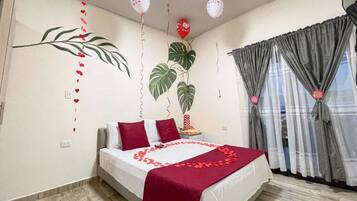 1 slaapkamer, beddengoed