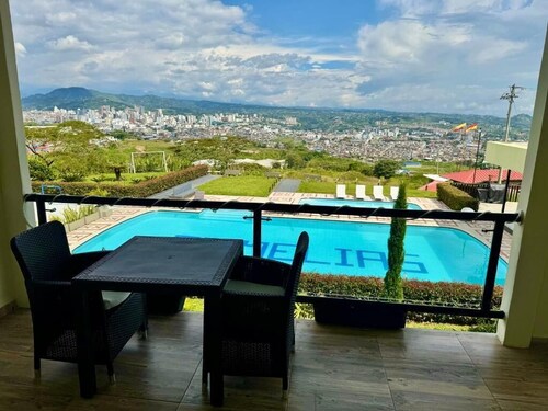 Apartamento con terraza