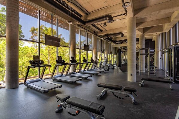 Fitnessbereich