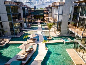 Pool - Stunning 2BR Cenote Condo | Gym | Sleeps 5 (Tulum)