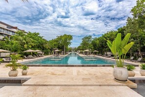Piscine chauffée