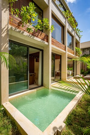 Terrace/patio - Luxury Villa | Private Pool | Tulum Airport Ride (Tulum)