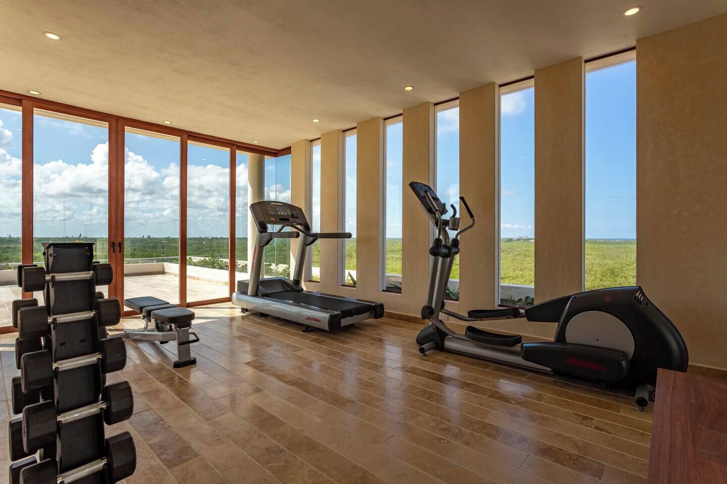 Fitnessbereich