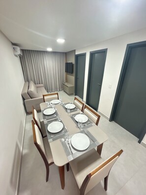 Apartment, 2 Bedrooms, Kitchen, Beachfront | Living area | 40-inch Smart TV with digital channels