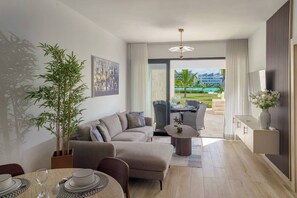 아파트, 침실 2개, 장애인 지원, 흡연 | 거실